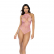 Body Heart Fishnet Bubblegum Rosa Body Heart Fishnet Bubblegum Rosa