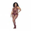 Catsuit Floral Cherry Plus Size Catsuit Floral Cherry Plus Size