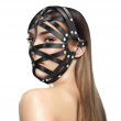 Mascara de Couro Vegan Cage Mask Mascara de Couro Vegan Cage Mask