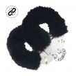 Algemas Metálicas Fluffy Preto Ouch! Algemas Metálicas Fluffy Preto Ouch!