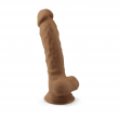 Dildo Bege Realista 17,6 cm de Silicone Térmico Silexd Dildo Bege Realista 17,6 cm de Silicone Térmico Silexd