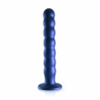 Dildo Metallic Blue 21 cm Dildo Metallic Blue 21 cm
