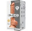 Dildo Realista 24 cm de Silicone Térmico Silexd