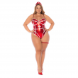 Fantasia com Body de Enfermeira XL/XXL Fantasia com Body de Enfermeira XL/XXL