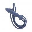 Flogger com Plug em Silicone Taboom