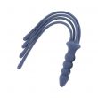 Flogger com Plug em Silicone Taboom