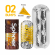Masturbador Spinner DX- Bumps 02 Tenga Masturbador Spinner DX- Bumps 02 Tenga
