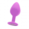 Plug Silicone Diamond Butt Plug Grande