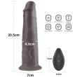 Vibrador Dual Layer Nature Cock com Rotação